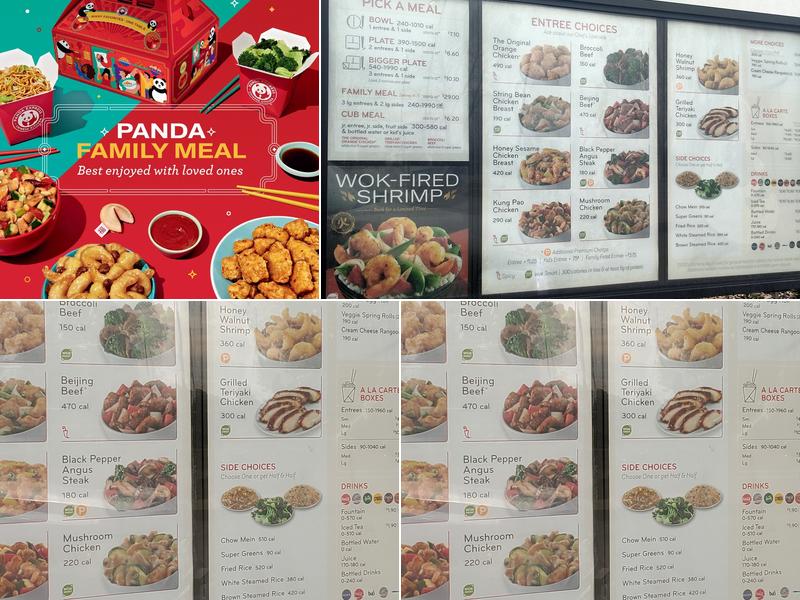 Panda Express Menu