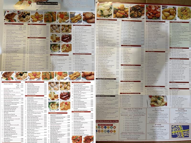 Chinese Flavour Menu