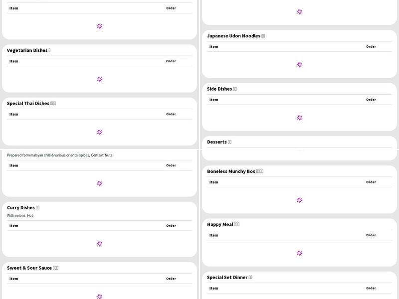 Rose Chinese Takeaway Menu