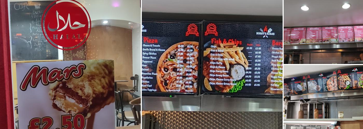 Bobby's Kebab House Menu