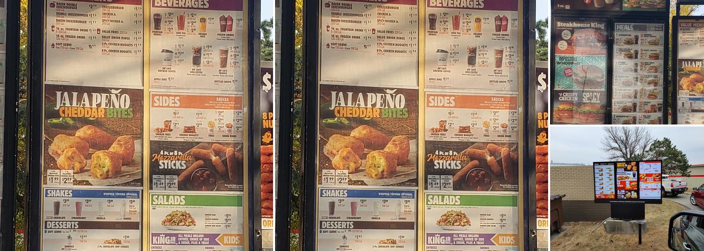 Burger King Menu