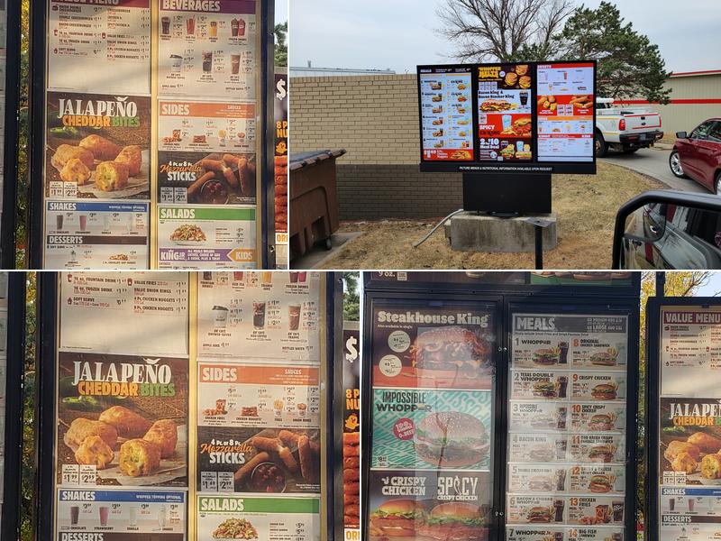 Burger King Menu