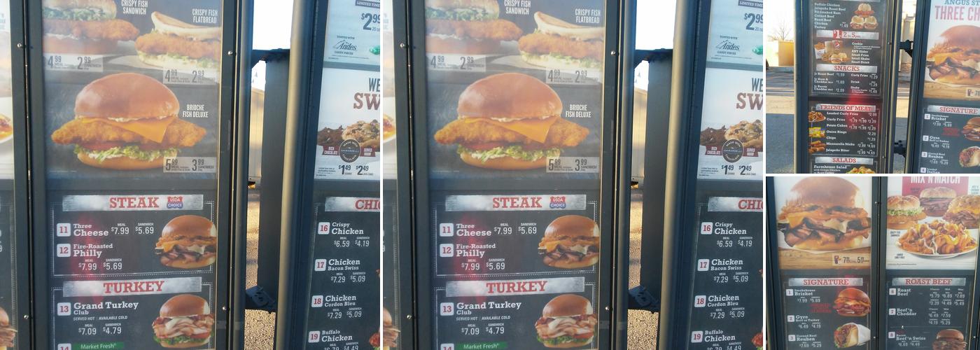 Arby's Menu