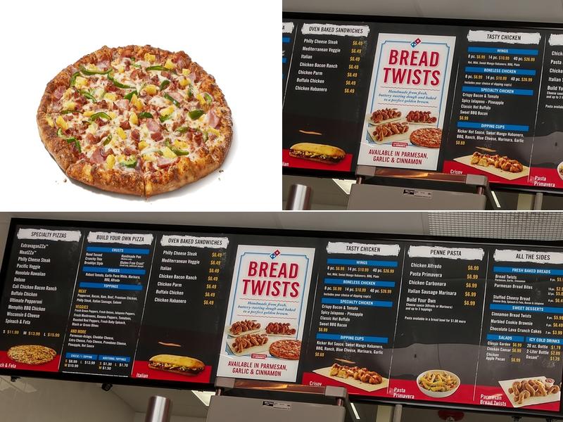 Domino's Pizza Menu