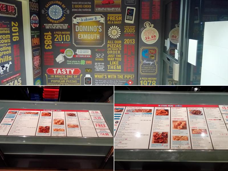 Domino's Pizza - Exmouth Menu