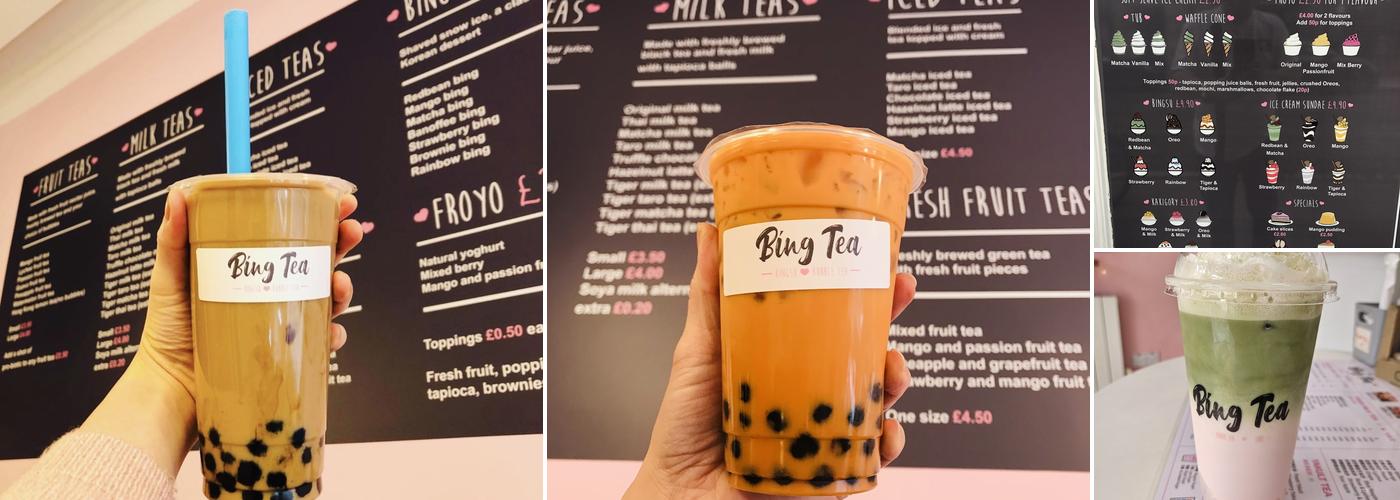 Bing Tea Menu