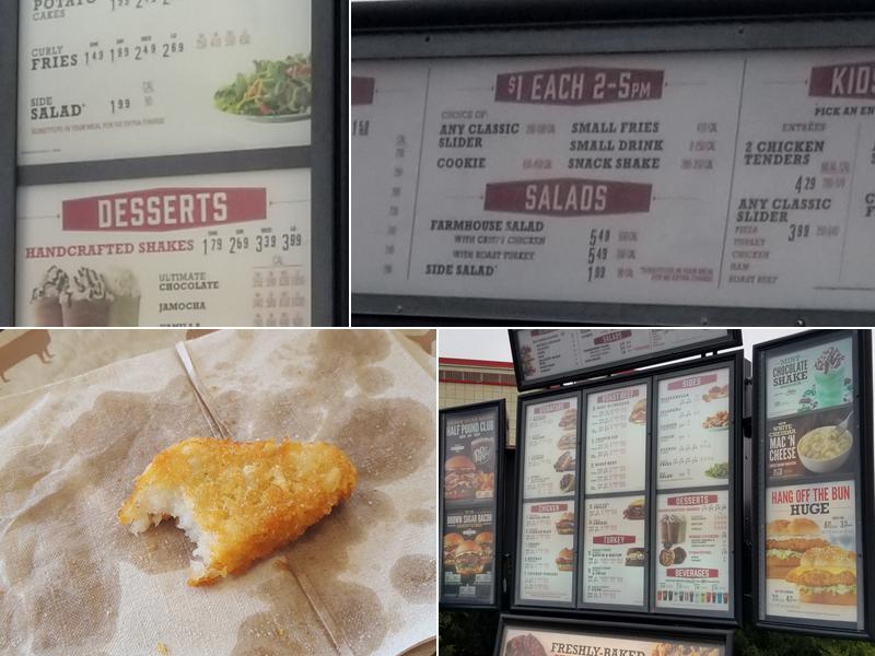 Arby's Menu