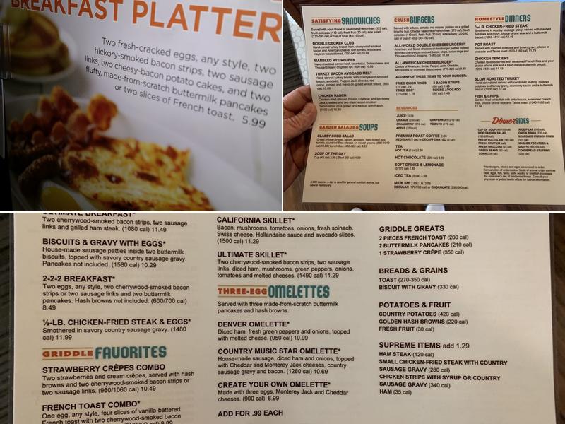 Village Inn Menu