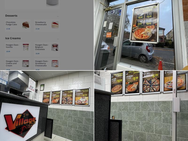 Top Village Pizza Menu