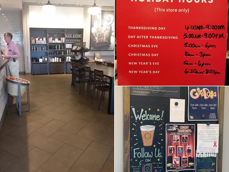 Starbucks Menu