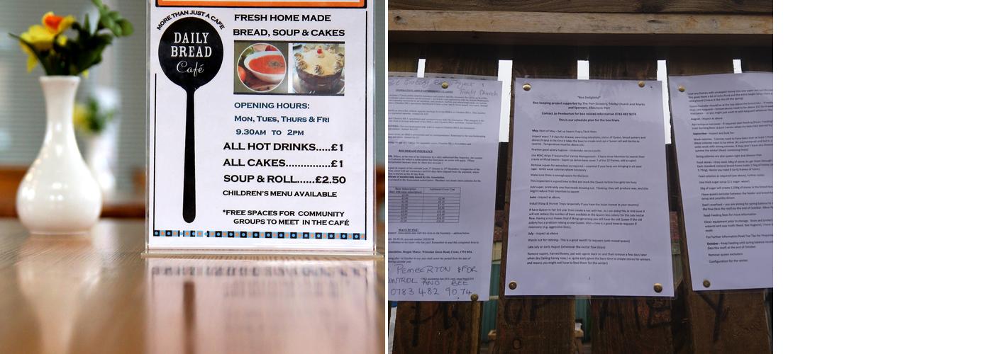 Daily Bread Cafe Menu