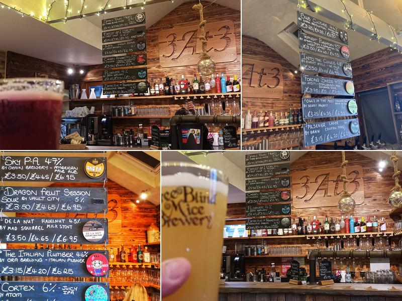 3At3 Real Ale & Craft Beer Café Menu