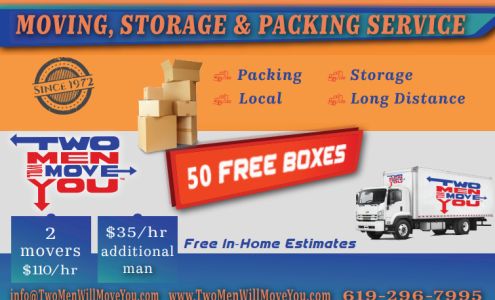 Two Men Will Move You San Diego