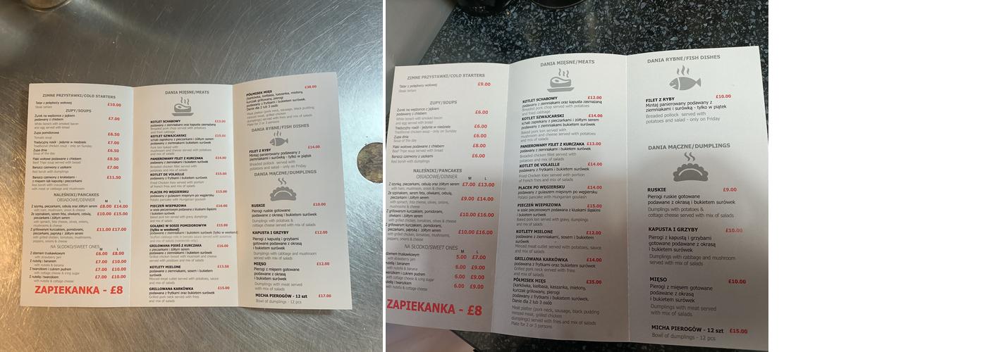 Poezja Smaku Menu