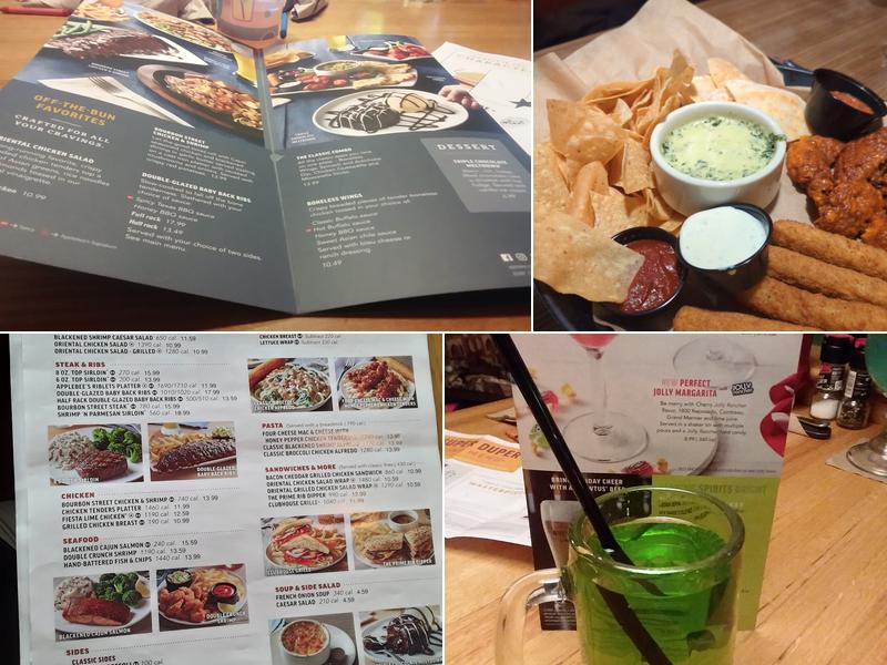Applebee's Grill + Bar Menu