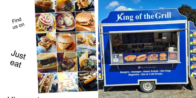 King Of The Grill Menu