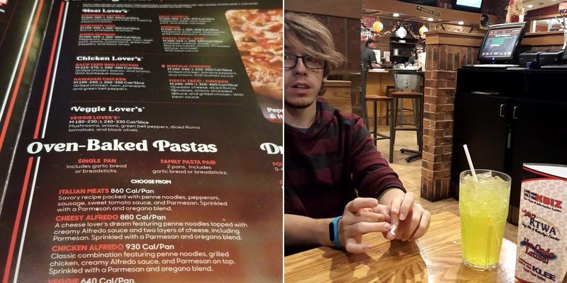 Pizza Hut Menu