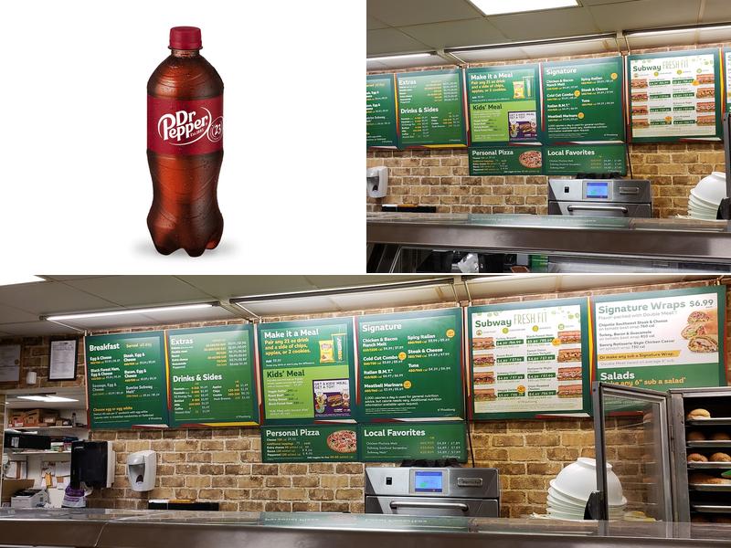 Subway Menu