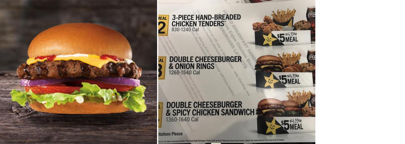 Hardee's Menu