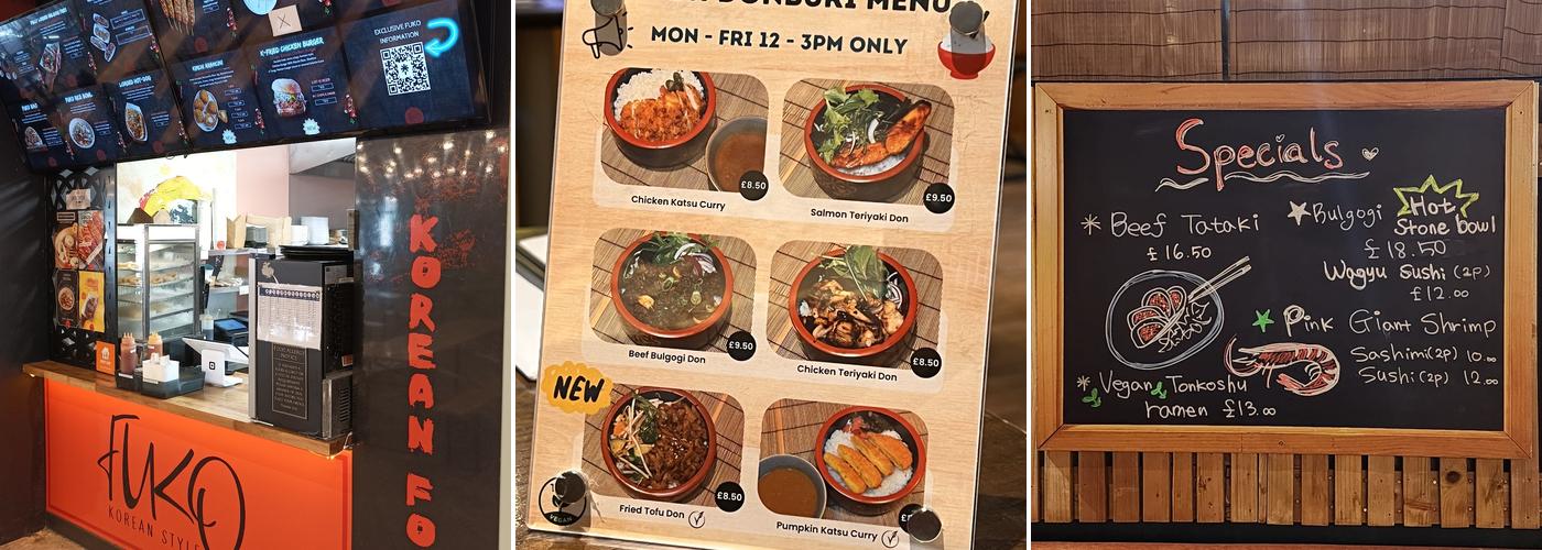 Kanzzi Sushi & Grill Menu