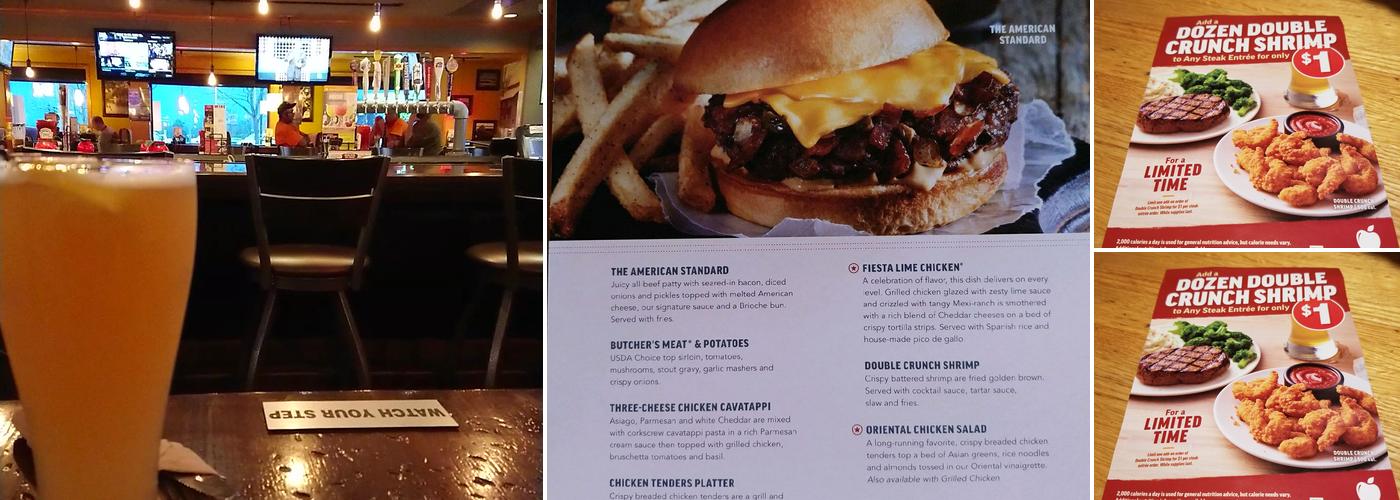 Applebee's Grill + Bar Menu