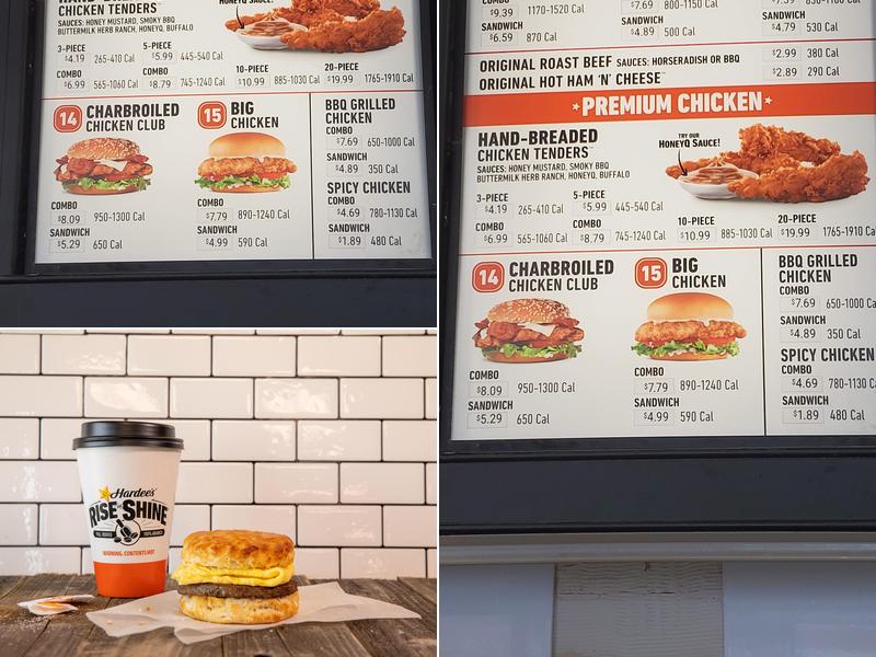 Hardee’s Menu