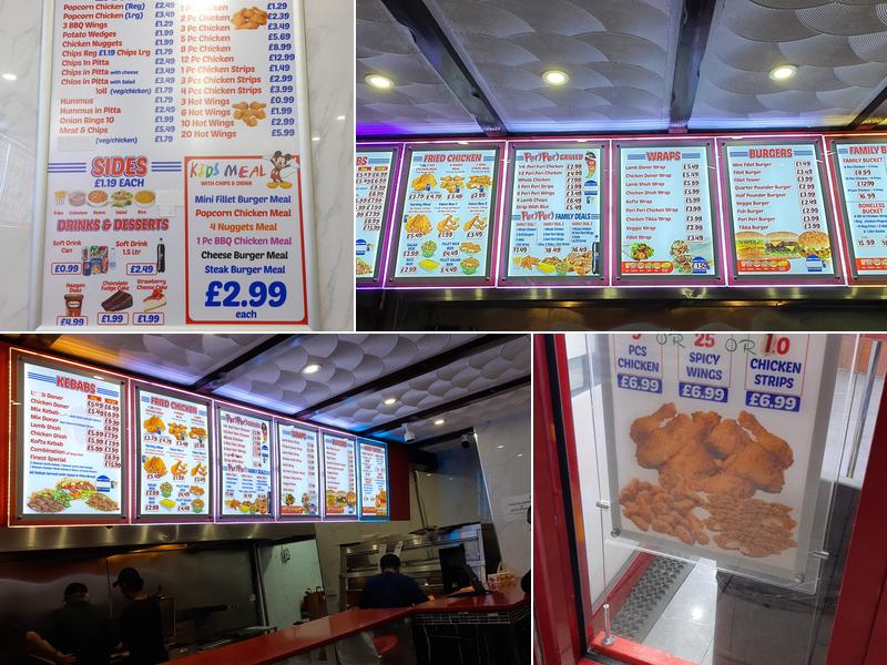 Town Kebab Menu