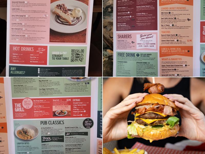 The Stapylton Arms Menu