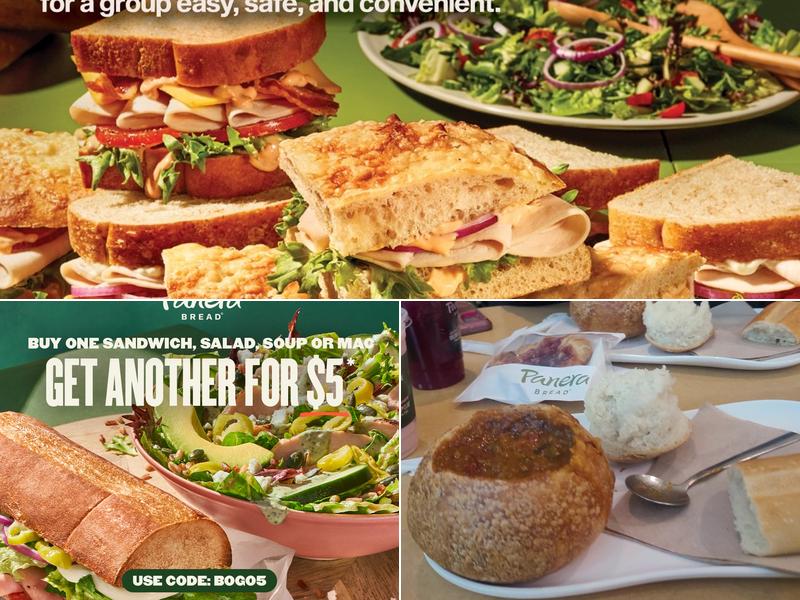 Panera Bread Menu