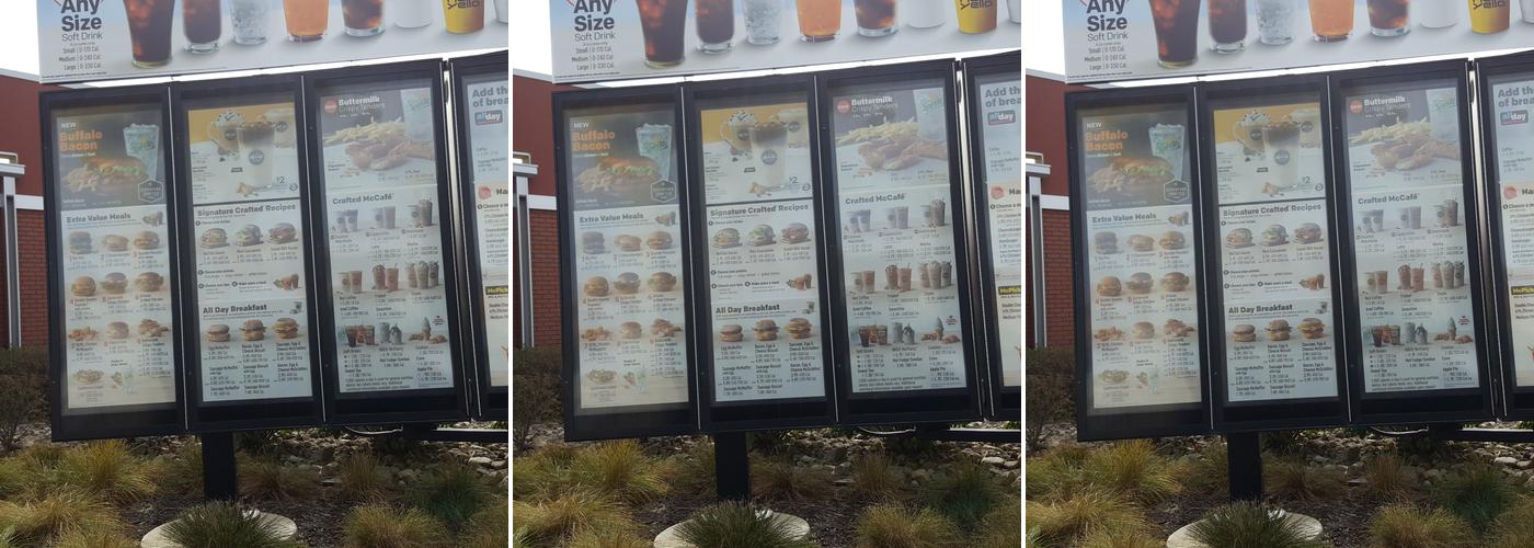 McDonald's Menu