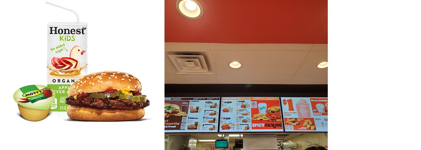 Burger King Menu