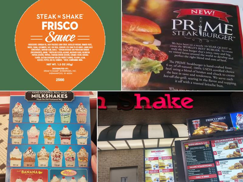 Steak 'n Shake Menu
