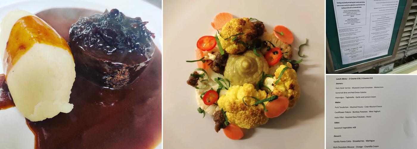 The Conservatory Menu