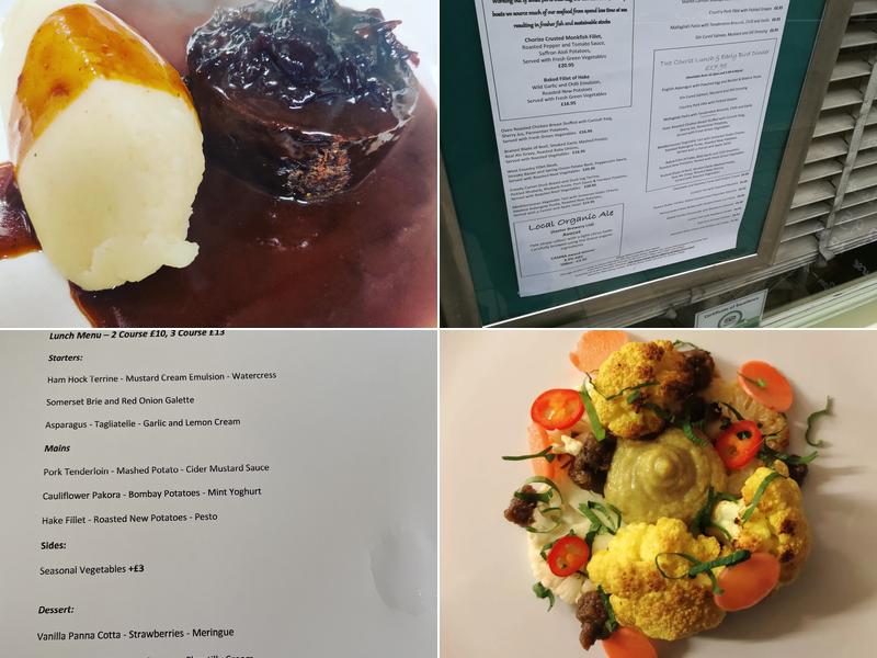 The Conservatory Menu