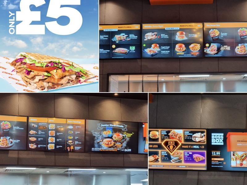 German Doner Kebab Menu