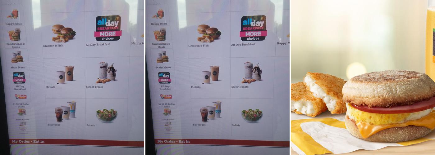 McDonald's Menu