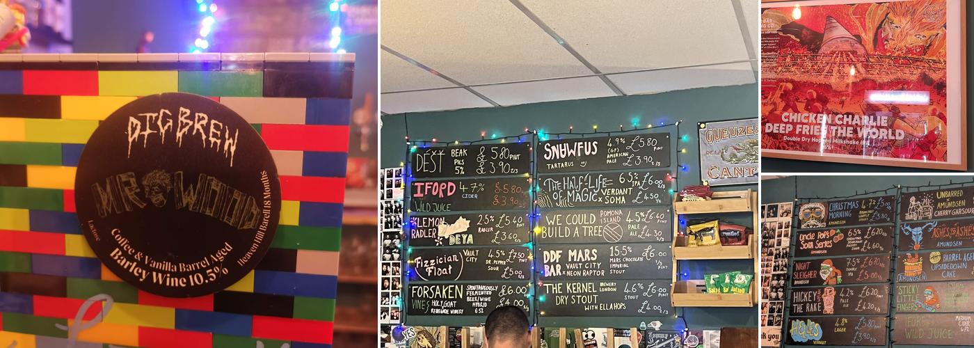 CUCKOO Taproom and Bottleshop Menu