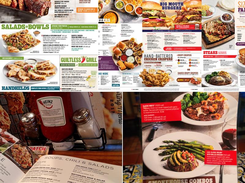 Chili's Grill & Bar Menu
