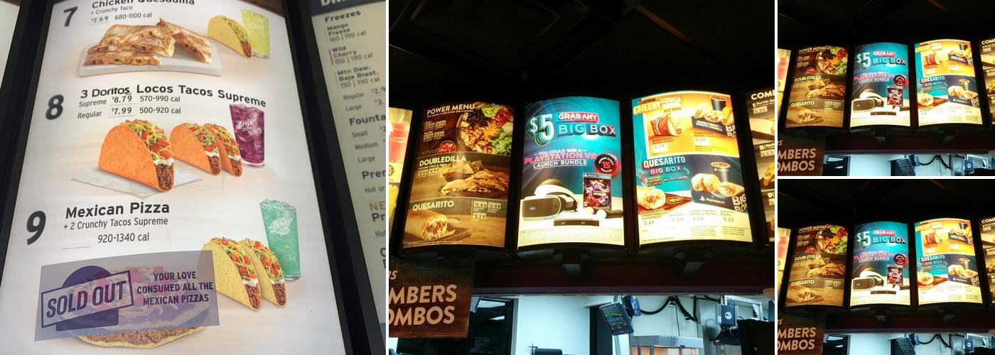Taco Bell Menu