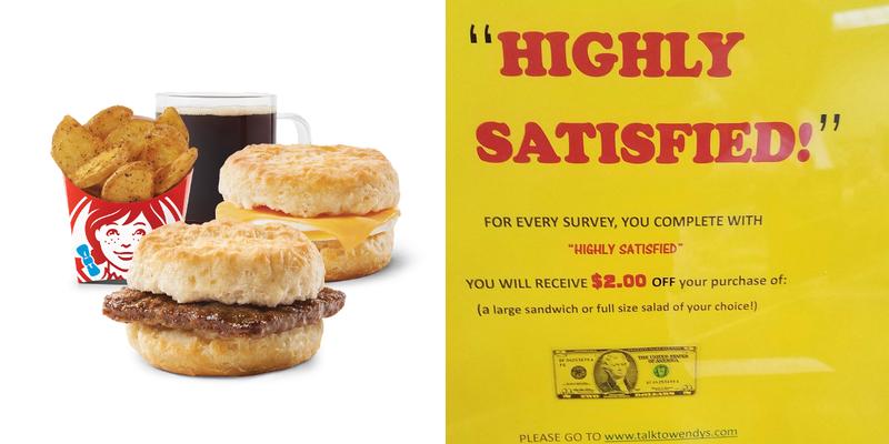 Wendy's Menu