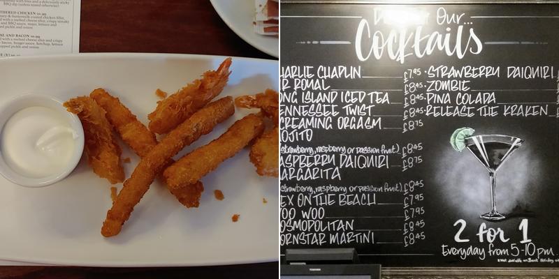 The Merchant Exmouth Menu