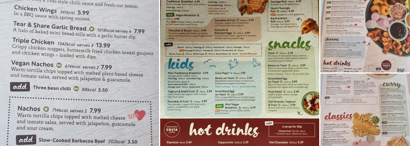 Mash and Barrel Menu