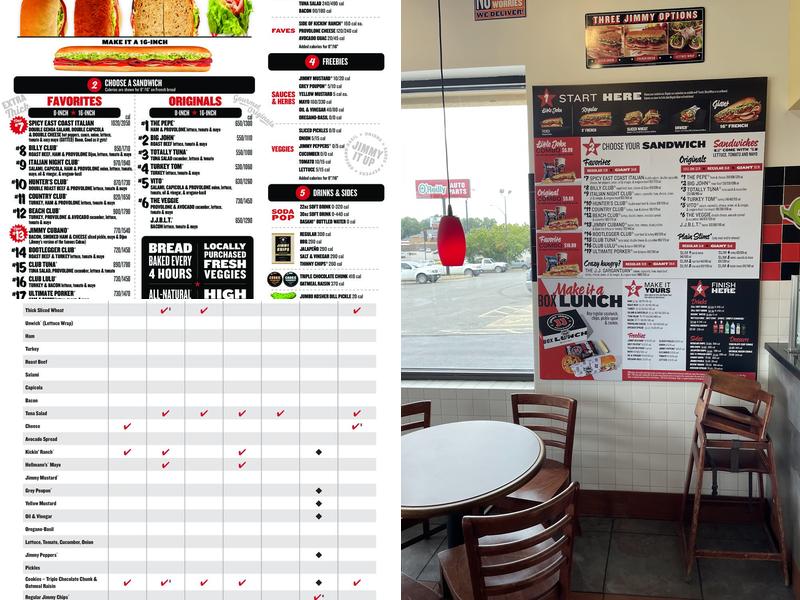 Jimmy John's Menu