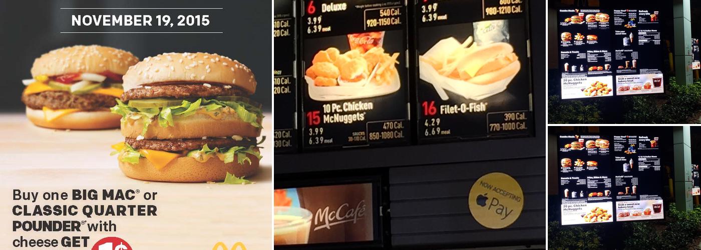 McDonald's Menu