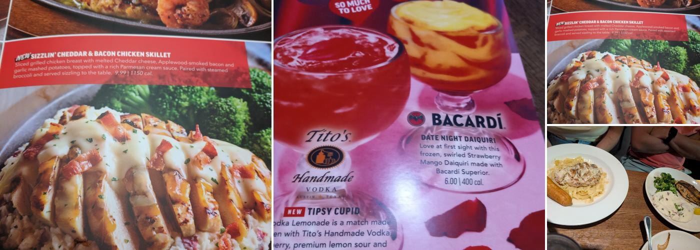 Applebee's Grill + Bar Menu