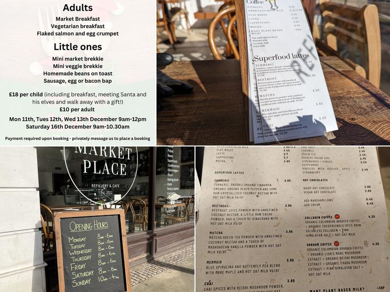The Market Place Menu