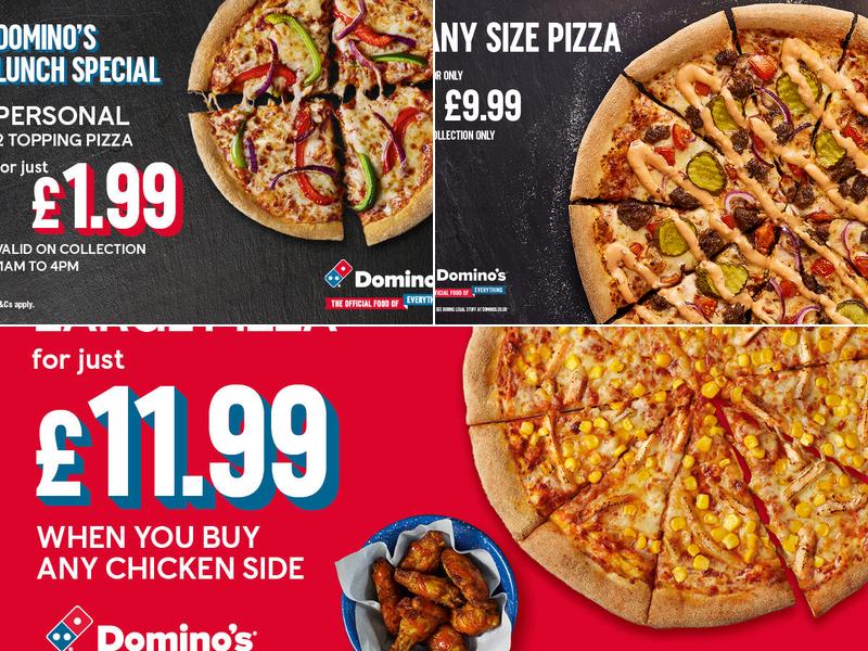 Domino's Pizza - Falkirk - Grangemouth Menu