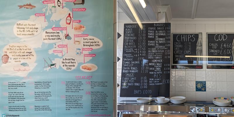 Penmere Fish Bar Menu