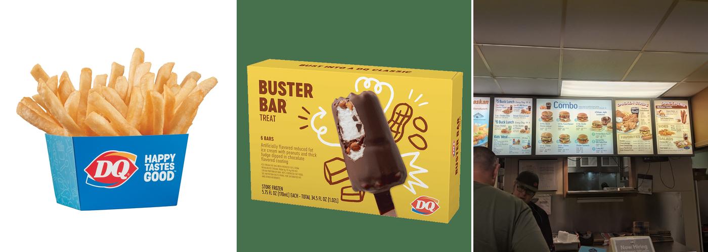Dairy Queen Grill & Chill Menu