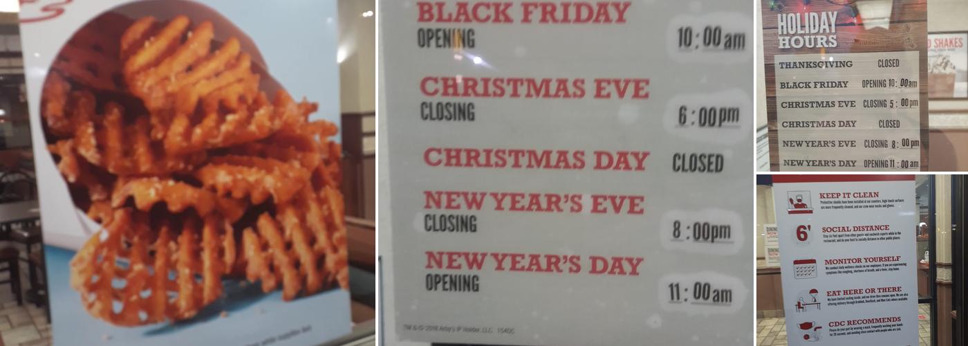 Arby's Menu